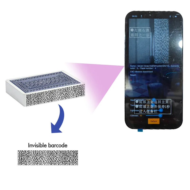 Aviator Barcode Marked Cards for Poker Analyzer Device