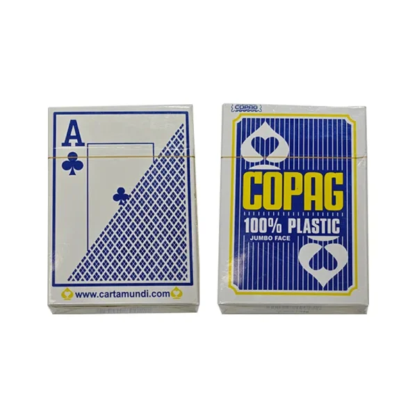 Copag Texas Hold'em Barcode Cards for Poker Analyzer System 3 Professional Copag deck with covert codes for poker analysis.