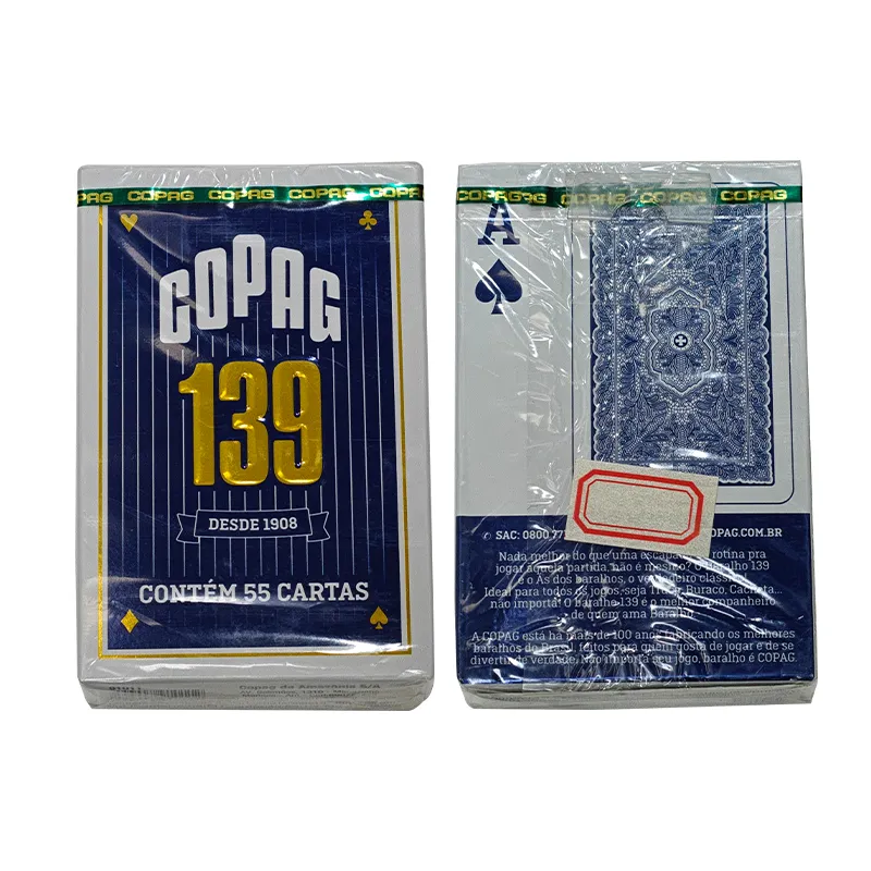 Copag 139 Barcode Side Marked Cards for Poker Winner Predictor Analyzer