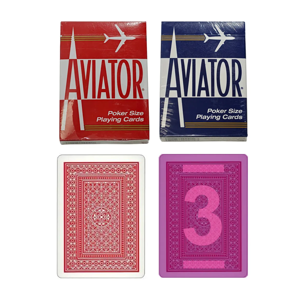 Aviator Infrared Marked Playing Cards with Invisible Ink Markings