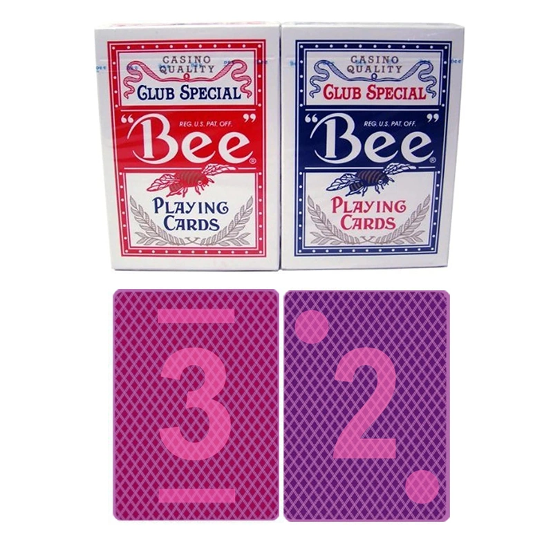 Bee 92 standard index marked poker deck for sale