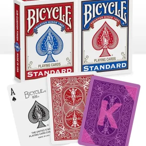 Bicycle Marking Decks with Invisible Ink Markings 5 Bicycle playing marked cards for sale