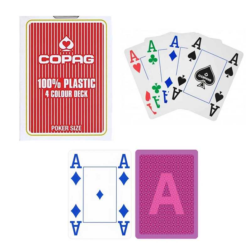Copag 4 Color deck is a premium cheating marked deck