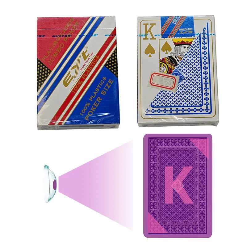 EYT infrared contacts lenses marked cards poker for sale