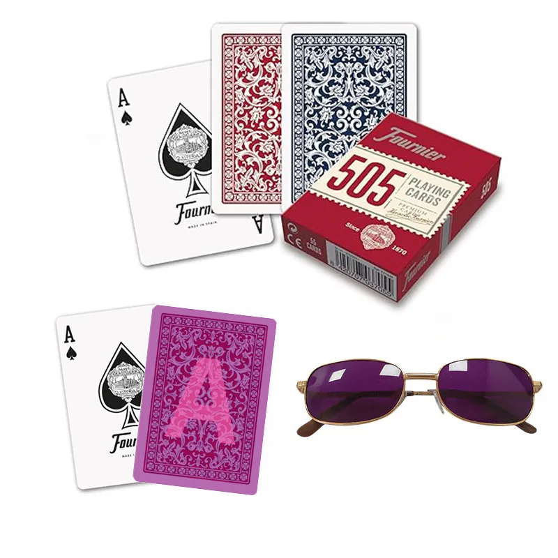 Fournier 505 Marked Playing Cards for Poker Sunglasses