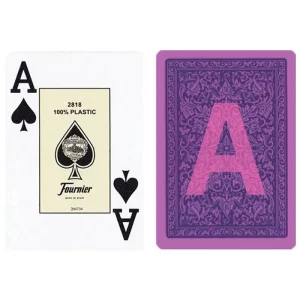 Fournier 2818 Marked Playing Cards for Perspective Poker Contact Lens 3 Jumbo Index Fournier 2818 Marked Playing Cards for Sale