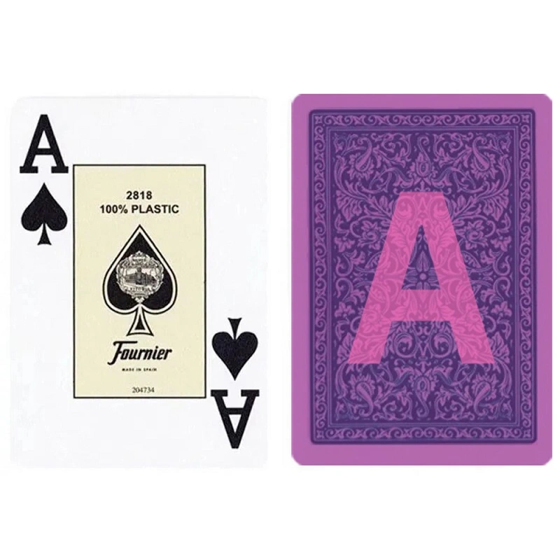 Jumbo Index Fournier 2818 Marked Playing Cards for Sale