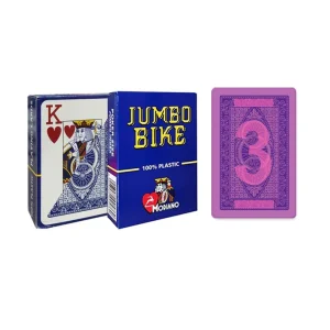 Modiano Jumbo Bike poker marked cards for