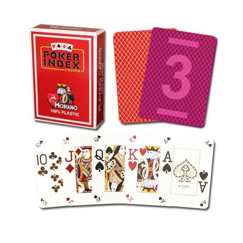 Modiano Poker Index marked cards for sale