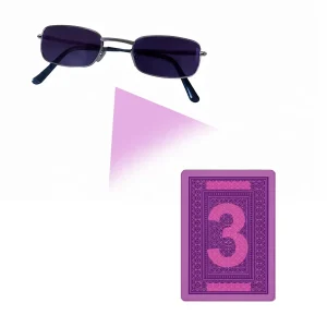 Home 50 Poker-Schummelbrille für mit Infrarot markierte Spielkarten