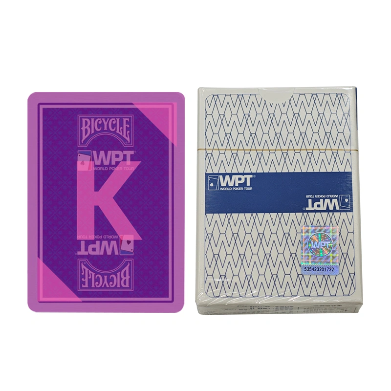 WPT Plastic Luminous Playing Cards for Sale