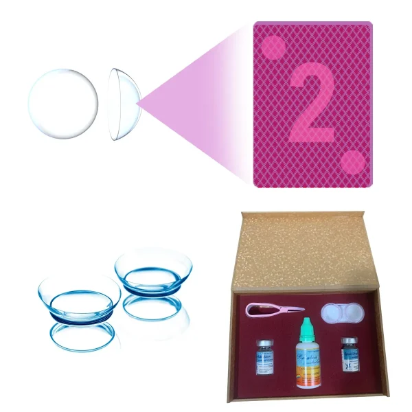X Ray Contact Lenses to Read Marked Cards for Poker Cheating X-ray contact lenses to read marked cards