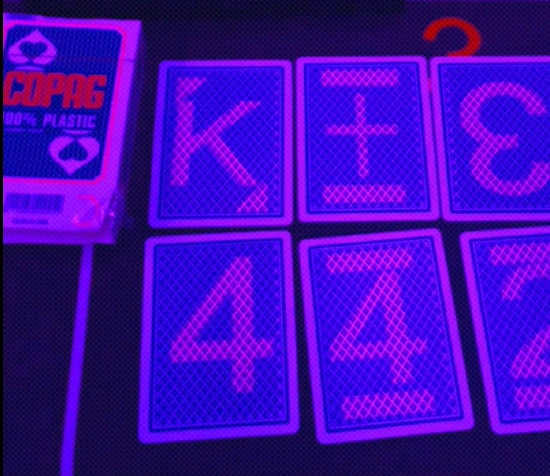 Invisible Ink Marked Cards Buying Guide: Choose the Right Cards, Glasses, and Lenses 21 Special ink on standard decks reveals hidden markings through infrared filter