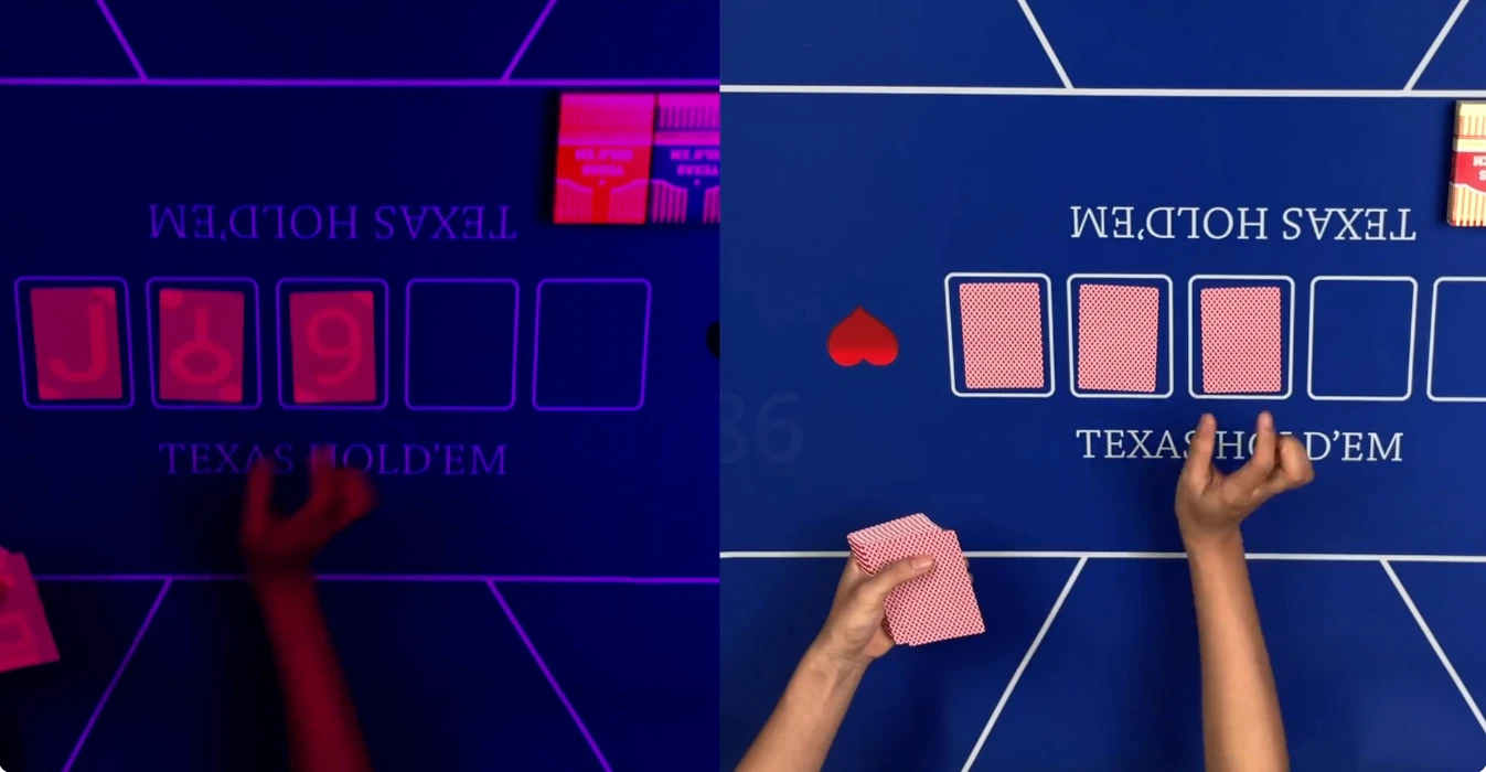 Ultimate Guide to Marked Card Glasses 40 Marked card glasses detecting invisible ink on poker cards in action – see the before-and-after clarity